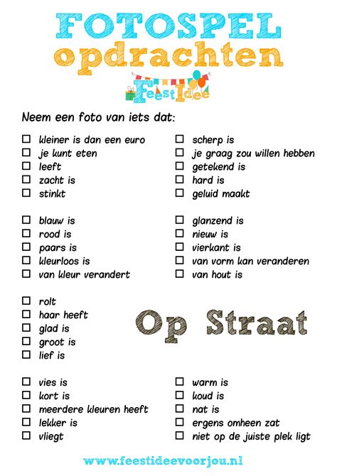 Grappige Opdrachten om te doen